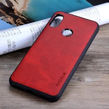 Ohišje za xiaomi mi a2 lite telefon funda Luxury Letnik usnja kritje za Xiaomi Mi A2 Lite primeru coque capa Poslovnih Vintage stilu