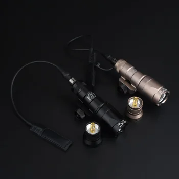 WADSN Airsoft Surfire M300 M300B Mini Scout Svetlobe Puška Svetilka 280 Lumen LED Lanterna Pistola Orožje Luči Taktično Bakle,