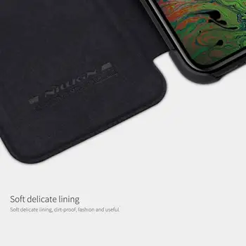 Za iPhone se 2020 Flip primeru Funda iphone 12 ohišje NILLKIN Qin Denarnice Primeru Usnja Flip Case Za iphone 11/7/8 Plus/x/xs max
