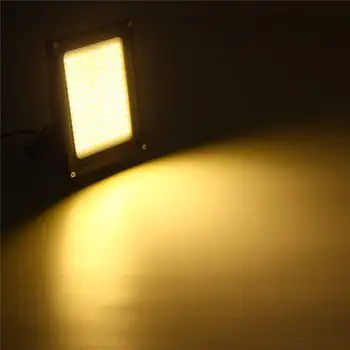 LED Žaromet s Sončno energijo Plošča Senzor Gibanja Poplavnih Luči Vodotesen IP65 150 LED 3528 SMD Varnosti v Sili