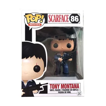 Funko POP igrače Scarface Tony Montana Vinil Dejanje Slika Original Škatlo za Zbiranje Model Igrače za otroke Božično Darilo za Rojstni dan