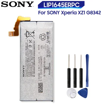Originalni Nadomestni Sony Baterije LIP1645ERPC Za SONY Xperia XZ1 G8342 Pristno Baterijo Telefona 2700mAh