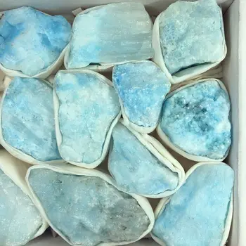 1PC Quartz Crystal Blue Veno Mineral Aragonit Reiki Dekoracijo Vzorcu Naključno Kamni in Kristali
