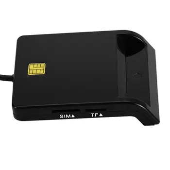 USB KARTICE Smart Card Reader Za Bančne Kartice IC/ID EMV SD TF MMC Cardreaders USB CCID ISO 7816 za Windows 7 8 10 Linux OS