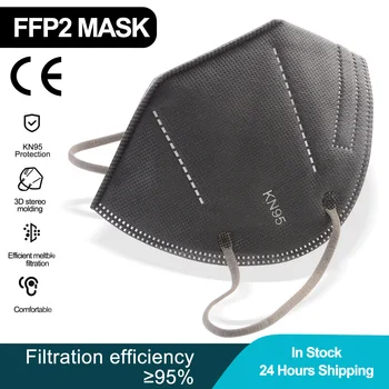 Maske FFP2 KN95Face Masko 5Layers Osebne Zaščitne Maske Respirator Maske Proti prahu kn95Filter mascarillas ffp2ffp2reutilizable