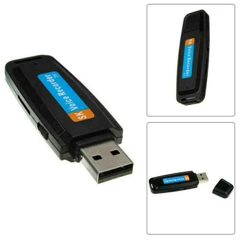 U-Disk, Digital o Snemalnik Pero Polnilnik USB Flash Drive, do 32GB Mini SD TF Visoke Kakovosti