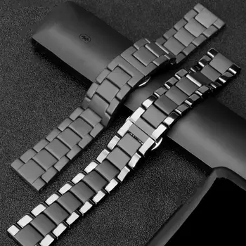 Keramični trak Za Samsung Galaxy watch 46mm band Prestavi S3 Meje zapestnica s 3 46 22 mm Huawei watch GT2 trak 22 mm watch band