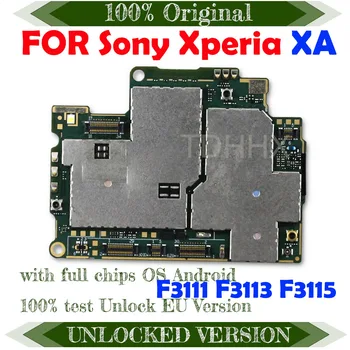 16gb za Sony F3115 Logiko Odbor z Android Sistem Original odklenjena za Sony Xperia XA F3111 F3113 F3115 Motherboard