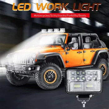 78W 26 LED delovna Lučka Nepremočljiva Avtomobilski Žarometi 4 Palčni Visoko Svetlost Tovornjak Priklopnika Spot Svetilka Avto Dodatki