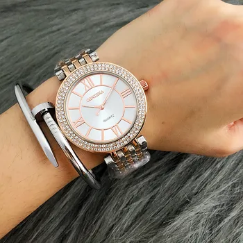 Luksuzni srebro ženske elegantne ure mala zapestnica ženska ura 2020 NDE modne blagovne znamke roman izbiranje retro ženske ročne ure darilo