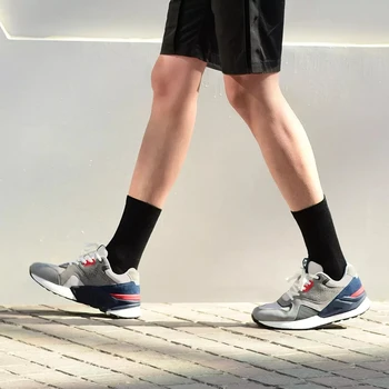 Vroče Original Xiaomi Mijia Retro Čevlji Moški Tekaški športni Copati Šport na Prostem Pravega Usnja Zavezat Antilop Mrežnimi Dihanje Design