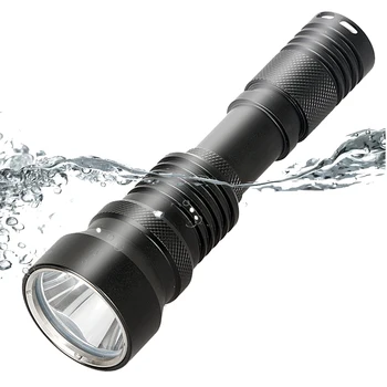 Profesionalna Potapljaška LED Svetilka XM-L2 U3 Prenosne Luči Lučka za 18650 Baterije Svetilke Žarnice za Podvodno 100m Super Svetla