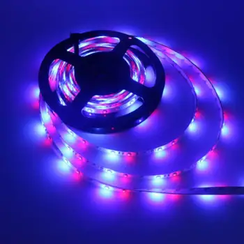 LED Trakovi Luči RGB Svetlobe LED Trak 3528 SMD Prilagodljivo Barvno Spreminjajoče se Svetlobe Niz za Domačo Razsvetljavo, Kuhinjo, Posteljo Dekoracijo
