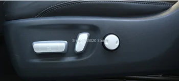 Avto sedež prilagoditev gumbi namenski gumbi dekorativni sequins Za Toyota Land Cruiser 150 Prado LC150 FJ150-2017