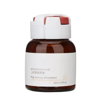10 ml Astaxanthin Obraz Serum Antioksidant Osvetlitev Zbledi Vložki Moisturizng Beljenje Kože Proti UV Raztopine Serum