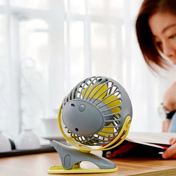 4000 mah Prenosne Hladilne Mini Usb Ventilator, 4 Hitrosti 360-Stopinjski vsestransko Vrtenja ponovno Polnjenje Zraka Ventilator Usb Polnjenje Namizje Posnetek Fan