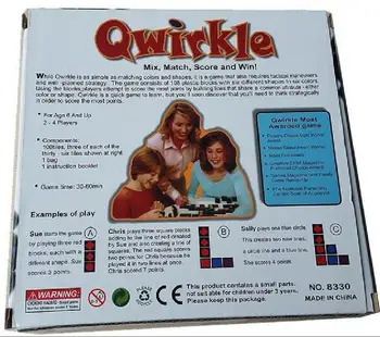 2020 Novih Izobraževalnih Izobraževalne Igrače Qwirkle Leseni Šah Starš-otrok je Interaktivna Igra Igrače Otroke in Odrasle Igrače