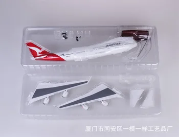 1/150 Avstralske letalske družbe Boeing 747 potniških letal civilnega letalstva zrakoplovi, model, simulacija brez luči zbirka