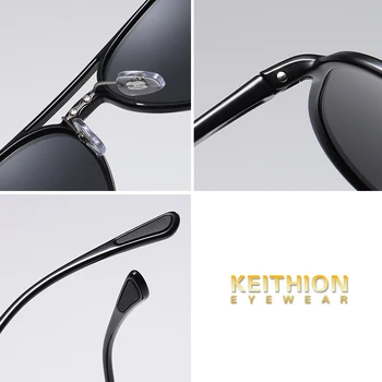 KEITHION Stilsko Vintage sončna Očala Ženske Luksuzne blagovne Znamke Ženske Odtenki Nevihte Oblikovalec Retro Pilotni Modra sončna Očala Ženski UV400