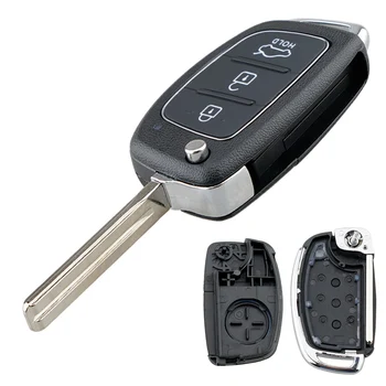 3 Gumbi Daljinskega Avto Ključ Lupina, Primerna za Hyundai Santa / Fe Sonata / Tucson Naglas I30 / I40 / I45