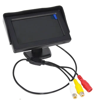 Visoka Zmogljivost 4.3 Palčni Namizje TFT LCD Monitor PAL/NTSC Zaslonu Vzvratno Kamero za Parkiranje, Sistem za Avto Rearview
