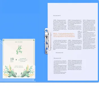 HOGOMO 3PC A4 Prikaz Knjige, Pregleden Vstavljanje Dokumentov Map, Skladiščenje Vrečka za Banke Kampusu Datoteke sistema Office Delovnem mestu Družino