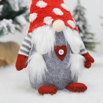 Božič Elf Dekoracijo Ročno Plišastih Gnome Švedski Tomte Lutka, Igrače, Okraski Hvala Giving Dan Darila