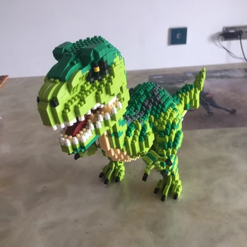 Balody 16089 Velociraptor Pošast Živali 3D Model 1457pcs DIY Mala Mini Diamond Bloki, Opeke Stavbe Igrača za Otroke, št Polje