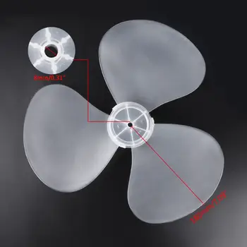 2021 Nove Velike Veter Plastični Ventilator Rezilo 3 Listi Za Midea In Drugih 16inch 400mm Ventilatorji