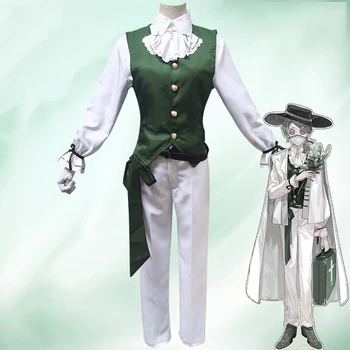 Igra Identitete V Cosplay kostume Preživeli Embalmer Aesop Carl Cosplay Kostum Enchanter Uniforme, Obleke Nosi Poletja čajanka