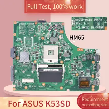K53SD Za ASUS K53SD REV 2.3 HM65 Zvezek motherboard Mainboard celoten test dela