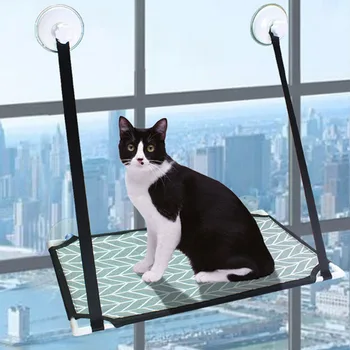 Pet Viseči Postelji Mačka Eno Dvojno Plast Okno Stenske Sesalni Viseči Postelji viseči mreži Podpira do 20 kg
