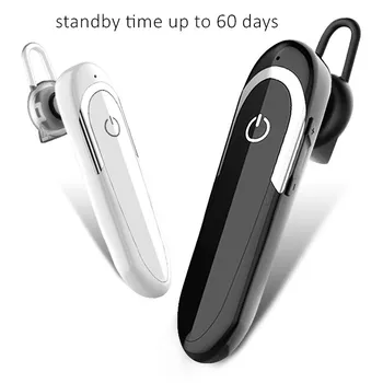 Brezžične Slušalke Bluetooth Uho Kavelj šumov Hi-fi Slušalke Prostoročne Stereo Poslovnih Čepkov Z Mic za Xiaomi Huawei