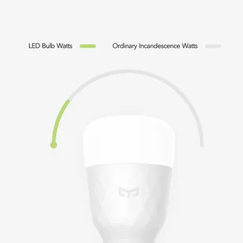 Original Xiaomi Yeelight Smart 800 Lumnov 10W E27 LED Žarnica Pisane Limone Smart Lučka Za Moj Dom App Bela/RGB Možnost