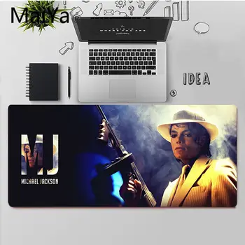 Maiya Vrh Kakovosti Michael Jackson Prenosni Računalnik Mousepad Brezplačna Dostava Velik Miško, Tipke Tipkovnice Mat