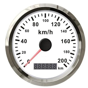 Top-Rated Avtomobila, Tovornjaka, Motorja Samodejno GPS merilnik Hitrosti 200 km/h iz Nerjavečega jekla vodoodporni Digitalni Merilniki brezplačna dostava