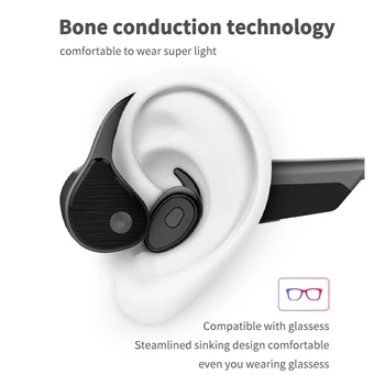 PRO9 Slušalke z Kostno Prevodnost Slušalke Brezžične Blutooth 5.0 Slušalke Športne Nepremočljiva Bluetooth Slušalke