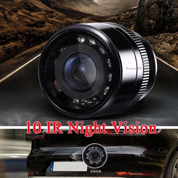 Koorinwoo parkirišče kamera Spredaj Obliki Cam 10 Ir Ights Night Vision Obliki HD CCD Avto pogled od Zadaj Kamero Vozila Video sistem Nazaj