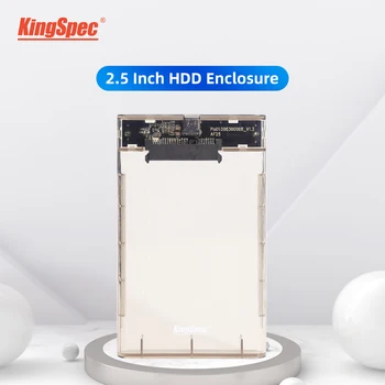 KingSpec HDD Primeru 2.5 SATA na USB 3.0 Adapter za Trdi Disk, Ohišje za SSD Disk HDD Polje Vtipkajte C 3.1 Primeru HD Zunanje Ohišje HDD