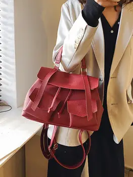 Elegantni Ženski Velike Tote vrečko 2020 New Visoke kakovosti PU Usnja Ženske Oblikovalec Torbici Visoka zmogljivost Ramenski Messenger Bag
