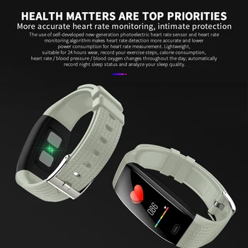 Wearpai T5 Smartwawtch Bluetooth Telesne Temperature Fitnes Band Klic Opomnik Krvni Tlak Smartwatch Zdravje Barvni Zaslon