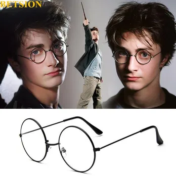 Vintage Okrogle Kovinske John Lennon Steve Jobs Eyeglass Okvirji Očal Retro Moda Polna Rim Očala Rx Lahko