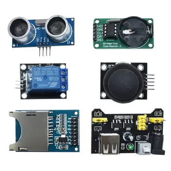 Za Arduino 45 v 1 Senzor Modul Izbor Starter Kit 37in1 Senzor Temperature Nastavite 37 1 Za UNO MEGA2560 Ultrazvočni Senzor