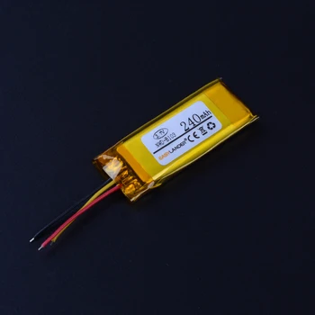 3,7 V 240mAh litij-ionsko polimer baterija ZA SONY NWD-B103F NWD-B103 MP3 predvajalnik