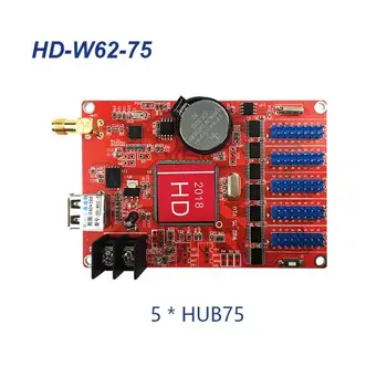 Huidu Eno-dvojno Barvo HUB75 Serije Grafični Nadzor Kartico Compatiable z Normalno P4 P5 P6 P7.62 P8 P10 Barvno LED Modul
