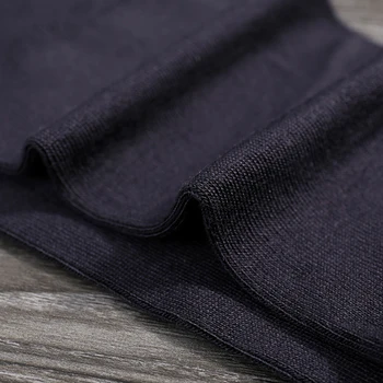 Emilback Luksuzni 5 PRS/Veliko Črno Poslovno Obleko Tencel Modal nogavice za Moške & Ženske Vrh Kakovosti mehka svila glossiness dihanje