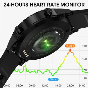L12 Pametno Gledati EKG+PPG IP68 Vodotesen Bluetooth Klic Krvni Tlak, Srčni utrip, Šport Smartwatch Za HuaWei IOS Telefon PK L7 M5