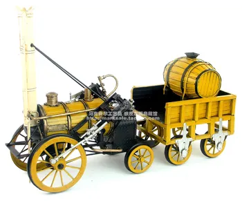 Vintage železa vlak modeli za 1829 voyager parna lokomotiva - globe zbiranje edition darilo dekoracijo ali darilo