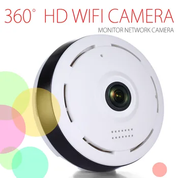 1080P HD Wifi Kamera 360-Stopinjski Panoramski širokokotni MINI Cctv Kamera Smart IPC Brezžični Fisheye P2P Home Security Wifi Kamera