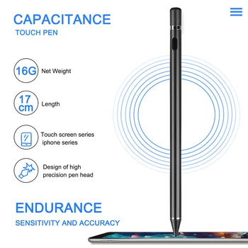 Splošno Kapacitivni zaslon na Dotik Pero Za Grafične tablični računalnik iPad Stylus Svinčnik za Apple Svinčnik 2 1 iPad Pro Pribor ZRAKA za 12,9 2019 2020